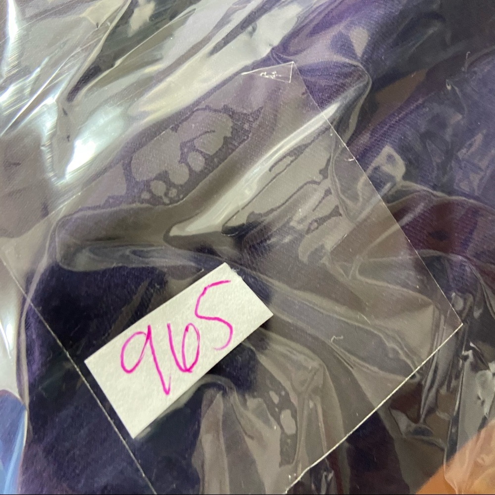 H&M purple cowl neck long sleeve shirt small - Picture 9 of 9